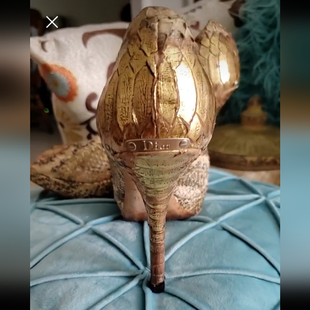 Dior Snakeskin Stilettos - Picture 10 of 17